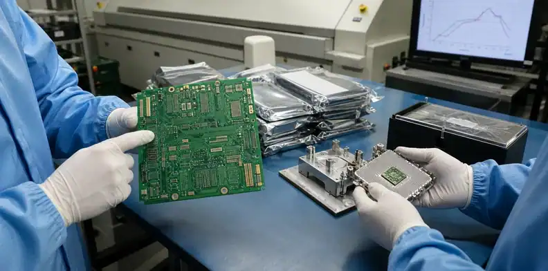 PCB immersion tin finish reviewed with sealed storage packs and thermal process tooling
