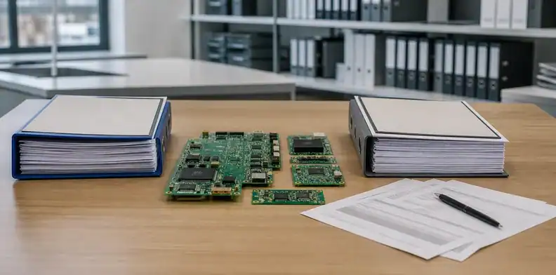 RoHS, REACH, and customs records organize pcb supplier germany sourcing evidence.
