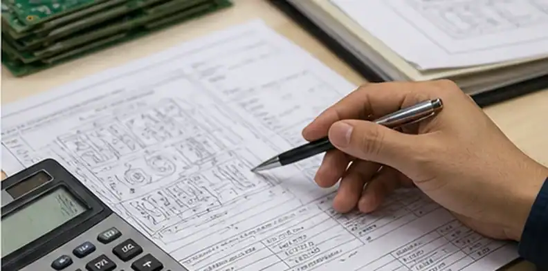Engineering release folder showing pcb supplier payment terms tied to NRE, tooling and milestone approval