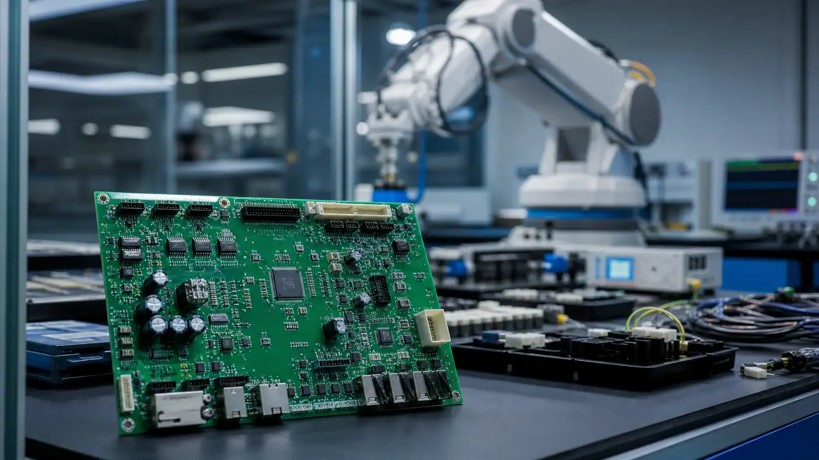 Robotics PCB assembly for robot controller boards and industrial automation electronics