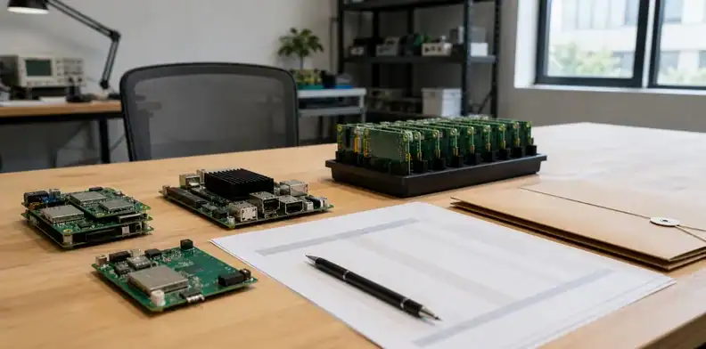 A first order release package shows startup pcb production files and approval records.