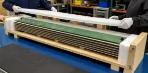 A controlled pack-out begins safe oversized PCB packaging.