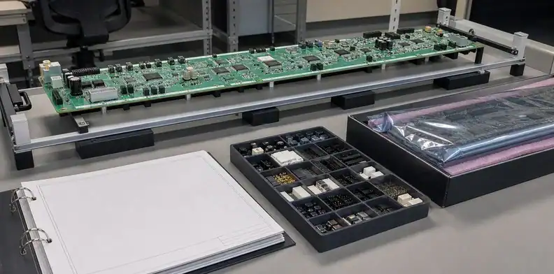Inspection and assembly inputs extend large PCB RFQ files when PCBA is included.
