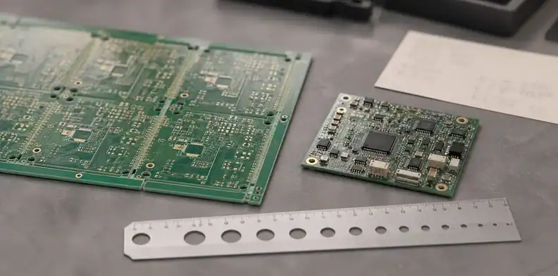 Assembly review of v-score vs tab routing clearance before PCBA depaneling