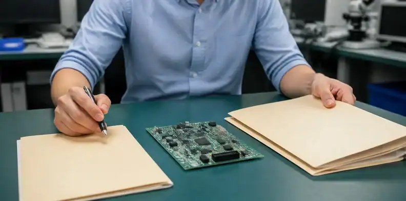 Verify pcb supplier ul scope review comparing material rating and supplier file evidence