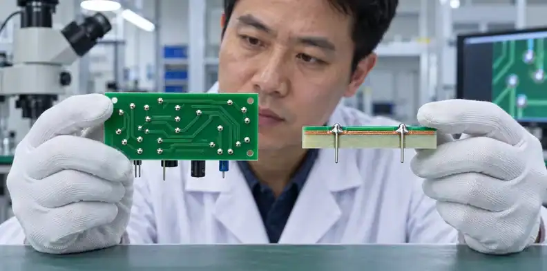 One patterned copper layer defines the electrical routing of this board.