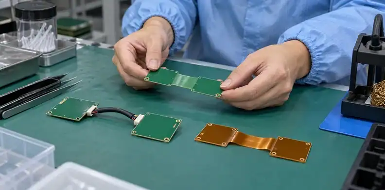 An engineer compares three physical interconnect construction options.