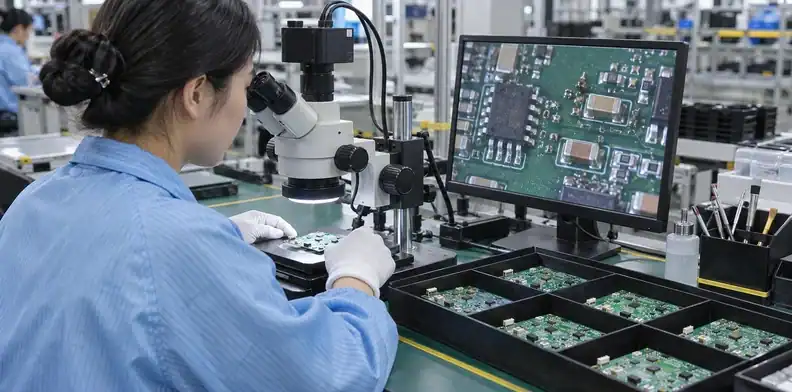 Affected assemblies remain separated while microscopy preserves the original condition.